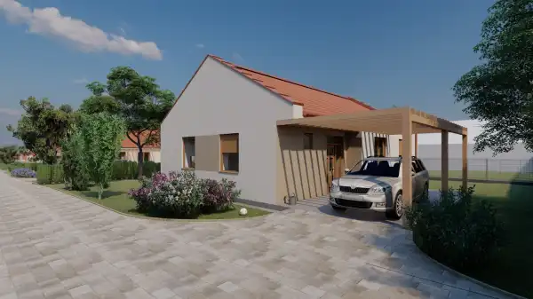 Eladó új építésű családi ház, Csór 3 szoba 90 m² 64.9 M Ft