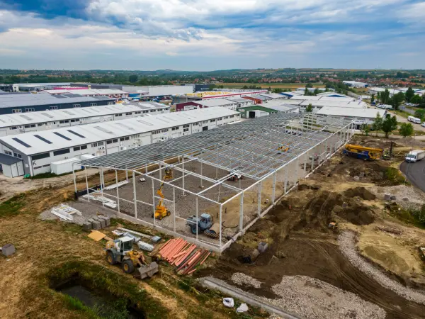 Eladó új építésű csarnok, Nagytarcsa 805 m² 410.23 M Ft + Áfa