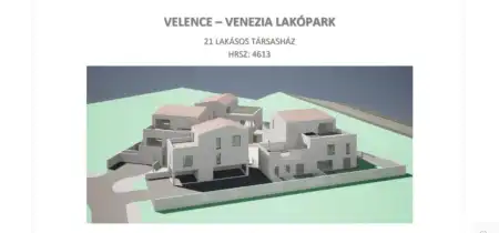Eladó új építésű téglalakás, Velence 3 szoba 60 m² 300 M Ft