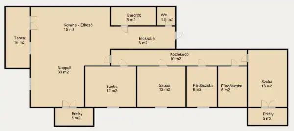 Eladó újszerű panellakás, Budapest, XIII. kerület 4 szoba 120 m² 220 M Ft