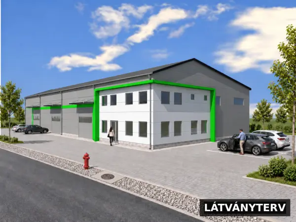 Kiadó új építésű csarnok, Martonvásár 900 m² 2.29 M Ft/hó + Áfa