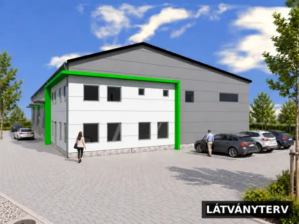 Kiadó új építésű csarnok, Martonvásár 790 m² 2.01 M Ft/hó + Áfa