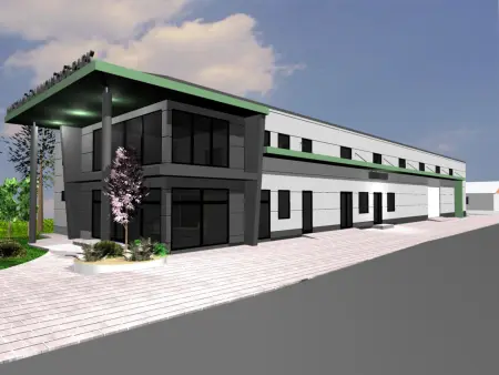 Kiadó új építésű csarnok, Martonvásár 273 m² 701 E Ft/hó + Áfa
